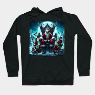 Sinister Santa Collection – Embrace the Dark Side of Christmas Hoodie